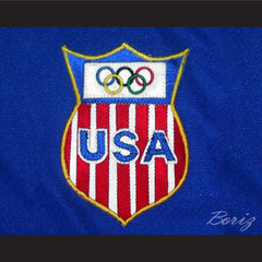 1960 Herb Brooks 5 USA Hockey Jersey with Patch