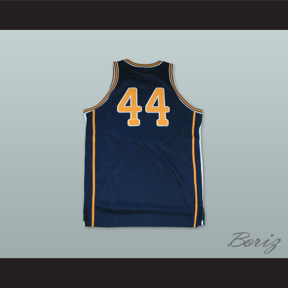 1970 MB PROS 44 Dark Blue Basketball Jersey