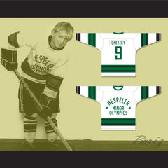 1974 Wayne Gretzky 9 Hespeler Minor Olympics Hockey Jersey