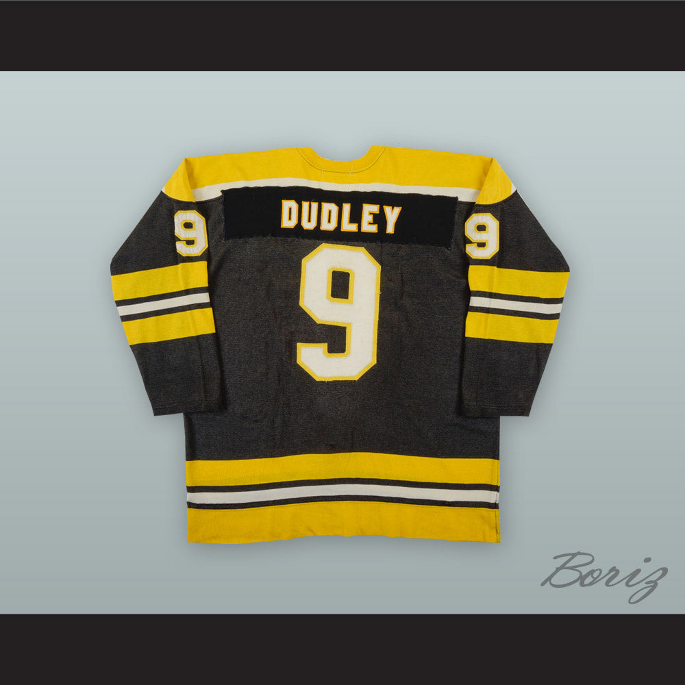 1975-76 WHA Rick Dudley 9 Cincinnati Stingers Black Hockey Jersey