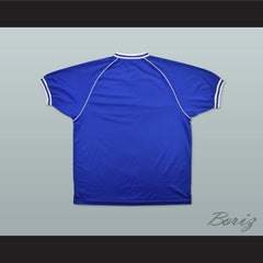 1982-1983 Everton Liverpool FC Blue Soccer Jersey