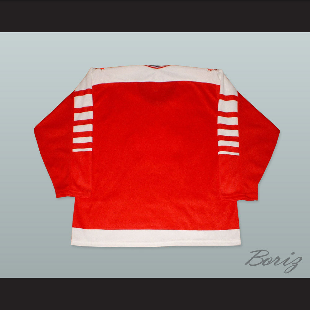1982 Canada Hockey Jersey with Embroidered Patches