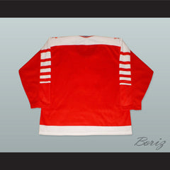 1982 Canada Hockey Jersey with Embroidered Patches