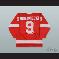 1988 Jarolsaw Morawiecki 9 Team Poland Hockey Jersey