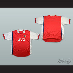 1998-1999 Arsenal London FC Red Soccer Jersey