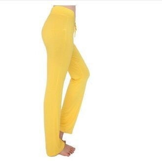 1pcs Women's Pants trousers 2020 Spring Elastic Pure cotton fabrics high waist pants dance trousers Girl baggy Sweatpants woman