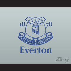 2000-2001 Everton Liverpool FC Yellow Soccer Jersey