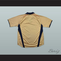 2001-2002 Arsenal London FC Old Gold Soccer Jersey