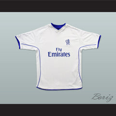 2001-2003 Chelsea London FC White Soccer Jersey