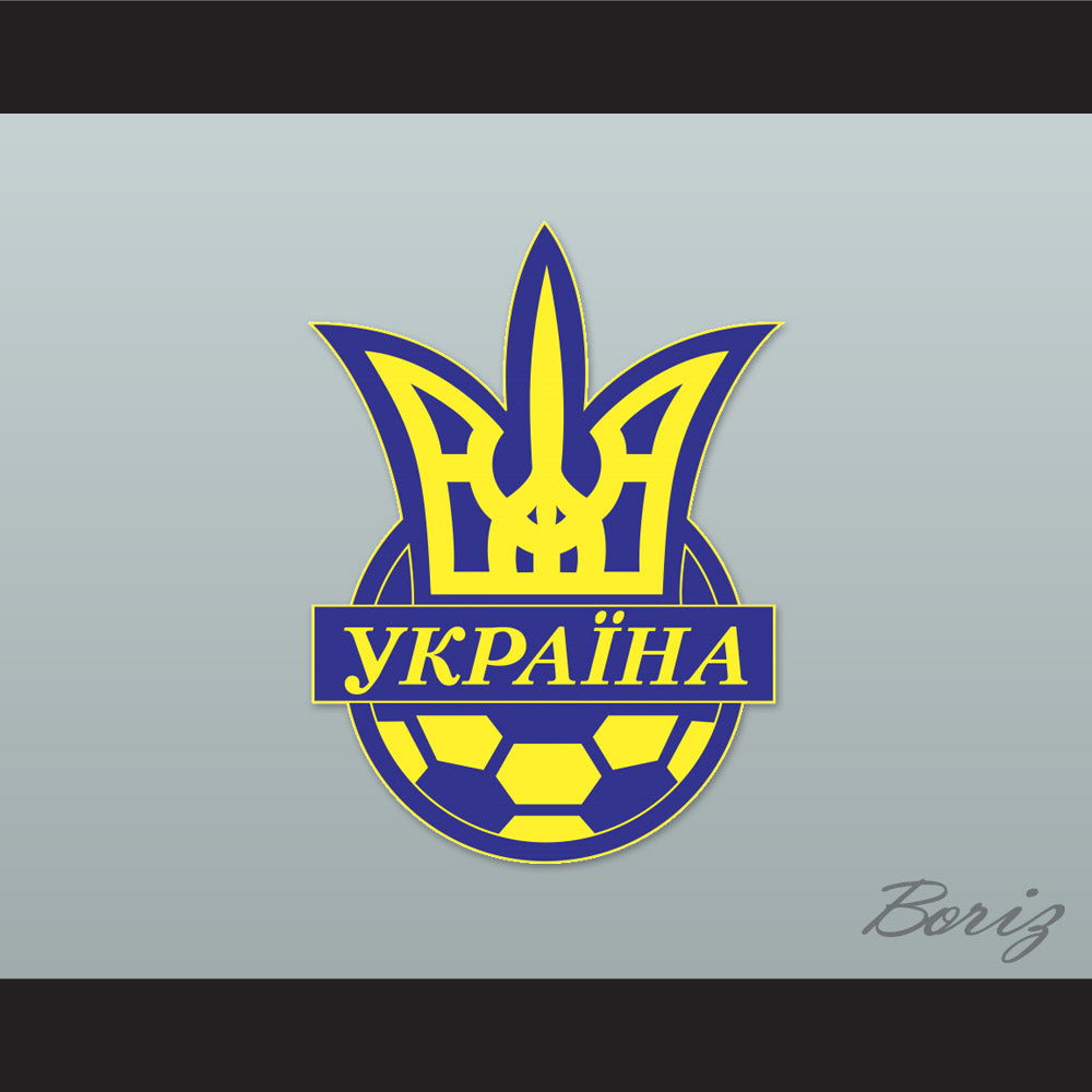 2006-2008 Style Andriy Shevchenko 7 Ukraine National Team Home Yellow Soccer Jersey