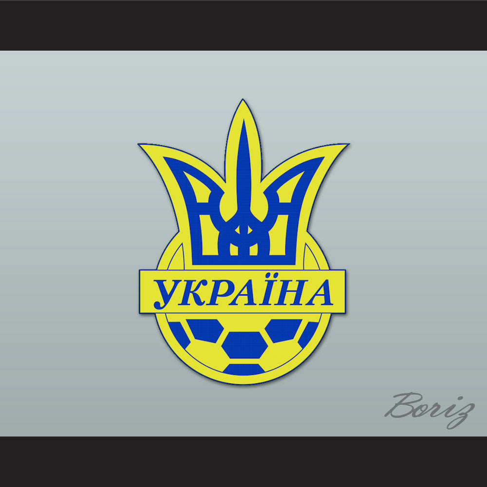 2002-2003 Style Ukraine National Team Home Yellow Long Sleeve Soccer Jersey