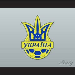 2002-2003 Style Ukraine National Team Home Yellow Long Sleeve Soccer Jersey