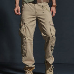 2019 Spring Hot Tactical Mens Cargo Pants Cotton Casual Multi-Pocket Military Men Pants Pantalon Homme ABZ217