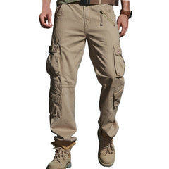 2019 Spring Hot Tactical Mens Cargo Pants Cotton Casual Multi-Pocket Military Men Pants Pantalon Homme ABZ217