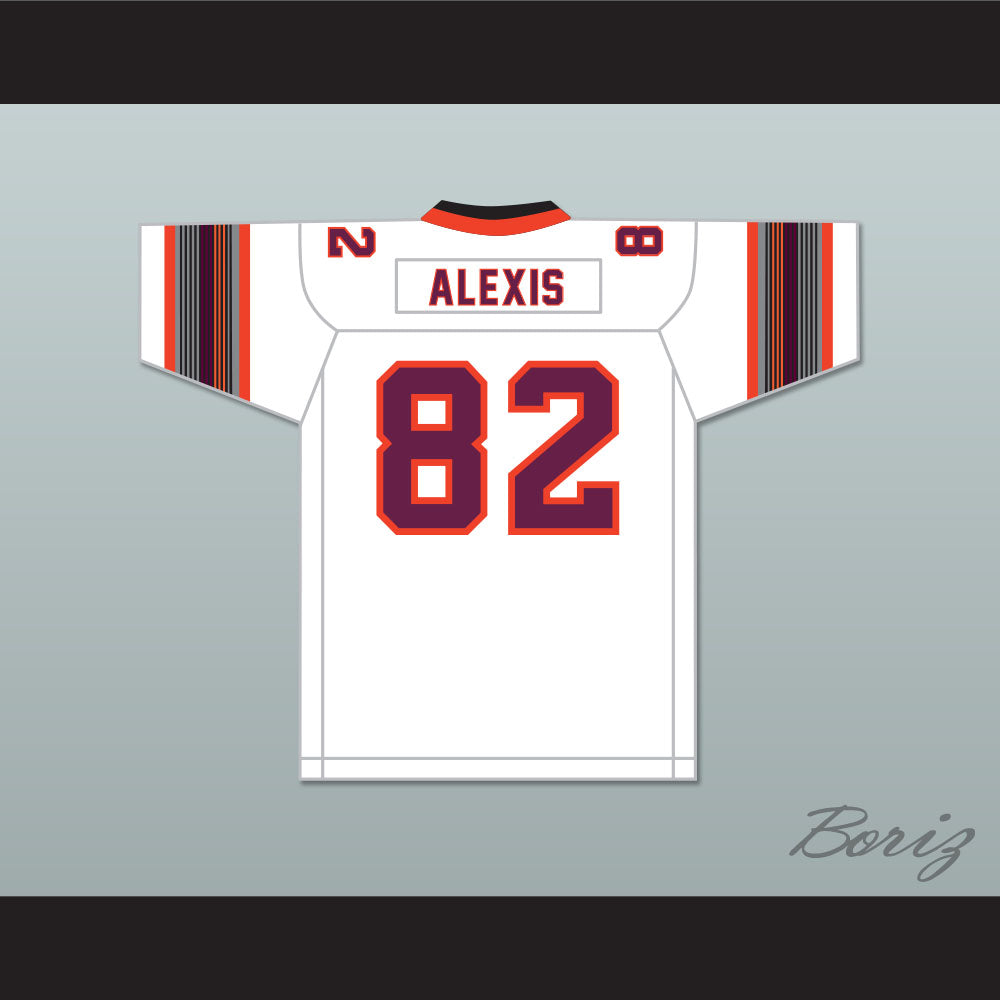 1985 USFL Alton Alexis 82 Jacksonville Bulls Home Football Jersey