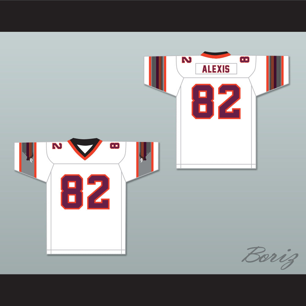 1985 USFL Alton Alexis 82 Jacksonville Bulls Home Football Jersey
