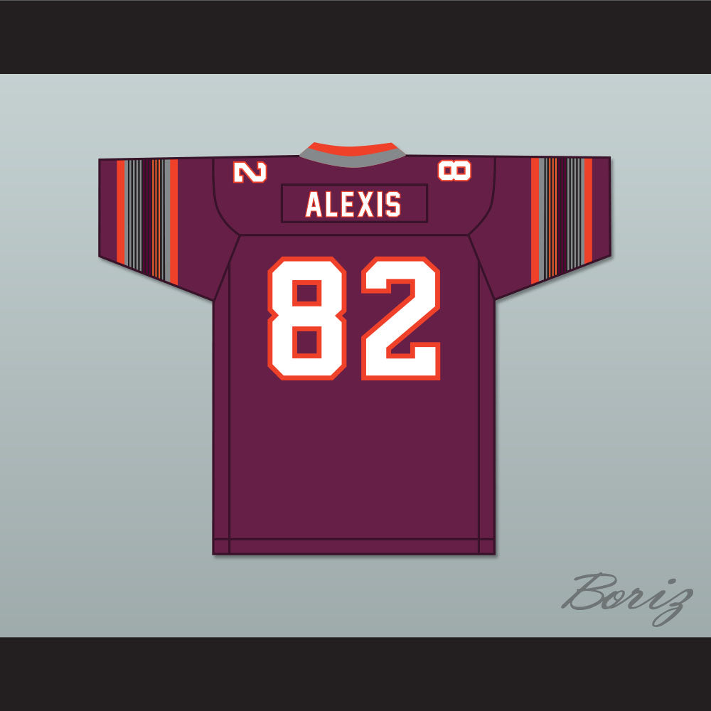 1985 USFL Alton Alexis 82 Jacksonville Bulls Road Football Jersey