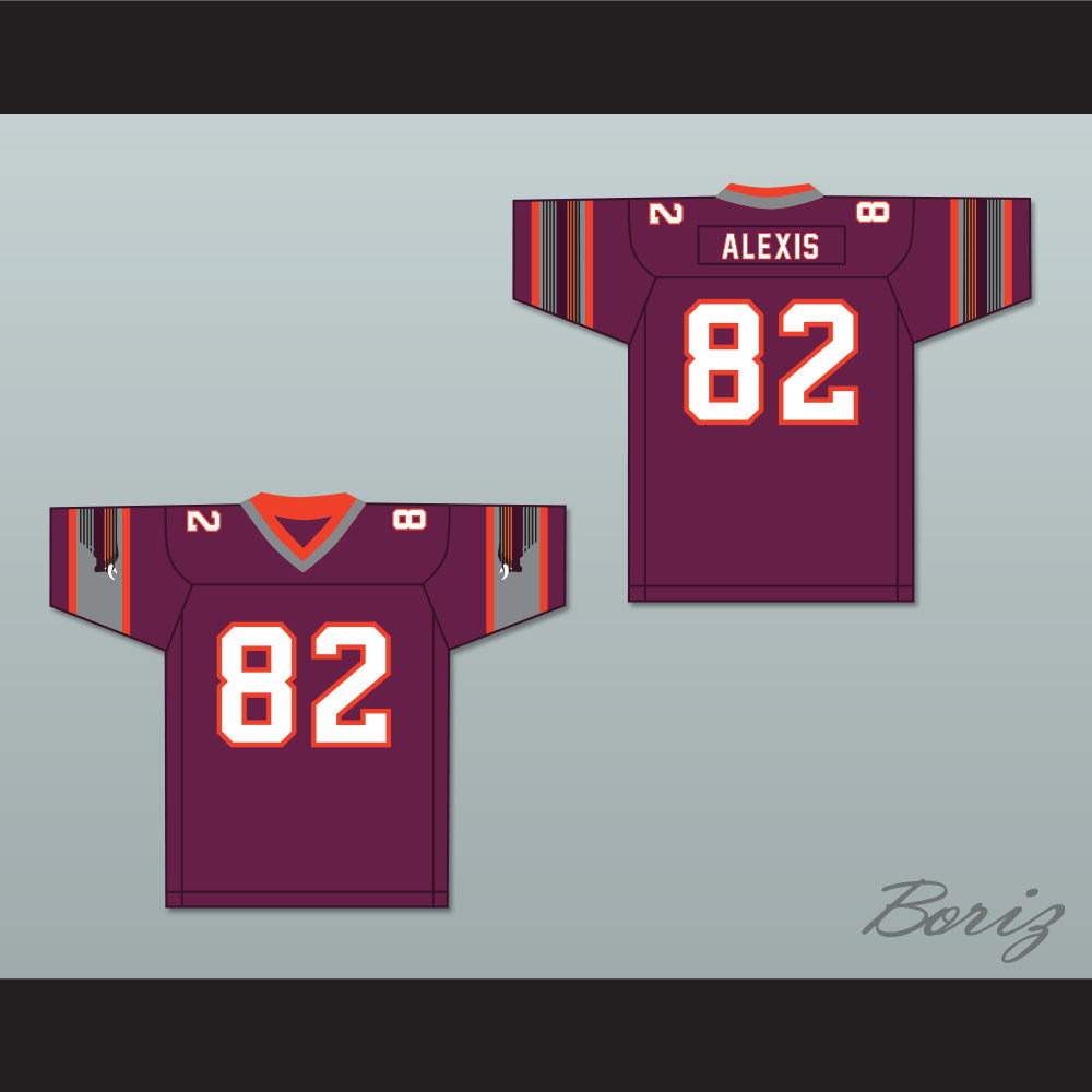 1985 USFL Alton Alexis 82 Jacksonville Bulls Road Football Jersey