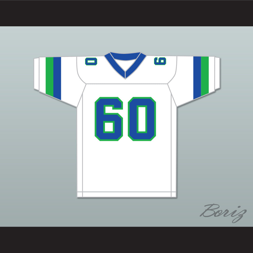 1984 USFL Bill Winters 60 San Antonio Gunslingers Home Football Jersey