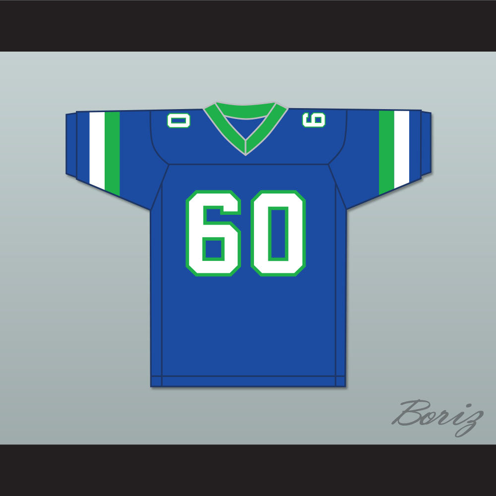 1984 USFL Bill Winters 60 San Antonio Gunslingers Road Football Jersey