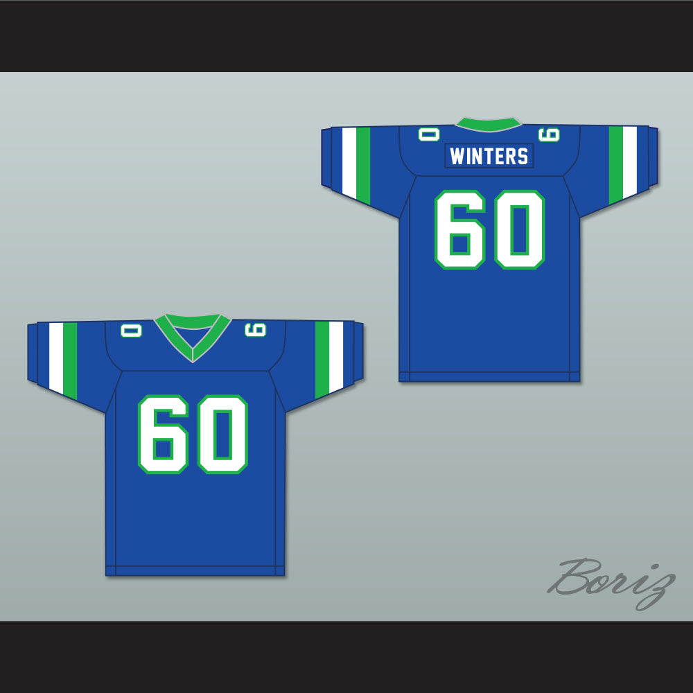 1984 USFL Bill Winters 60 San Antonio Gunslingers Road Football Jersey