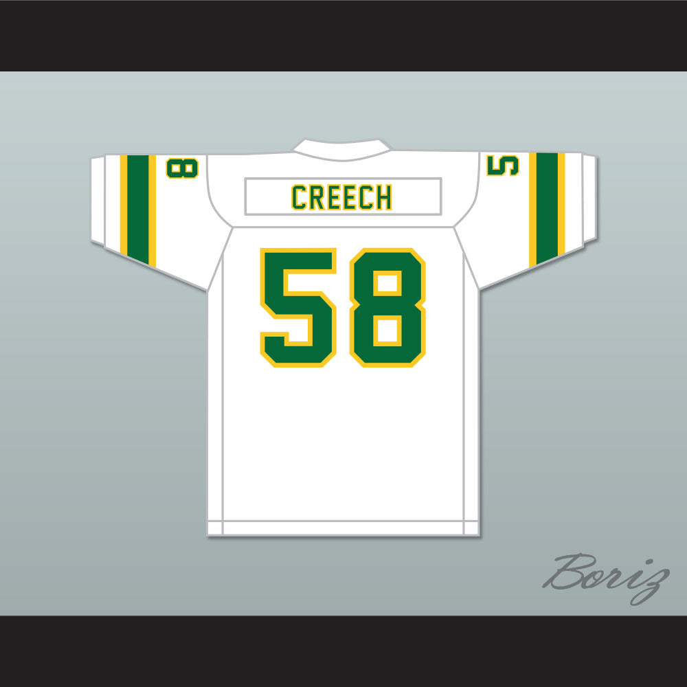 1974-75 WFL Bob Creech 58 Shreveport Steamer Home Football Jersey