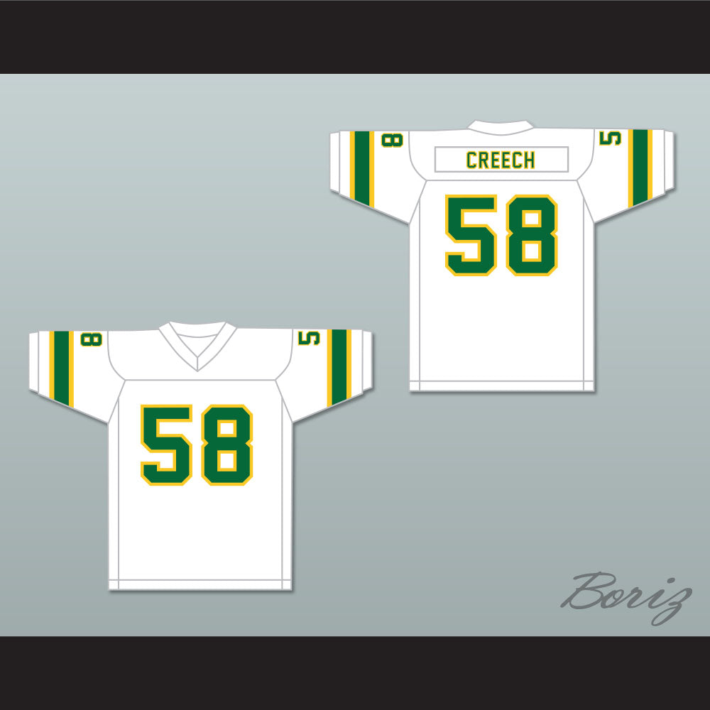 1974-75 WFL Bob Creech 58 Shreveport Steamer Home Football Jersey