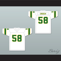 1974-75 WFL Bob Creech 58 Shreveport Steamer Home Football Jersey