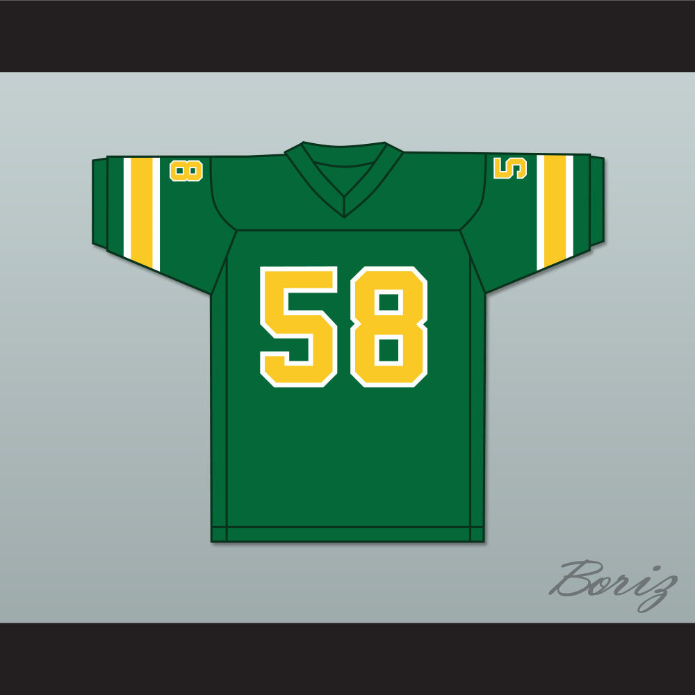 1974-75 WFL Bob Creech 58 Shreveport Steamer Road Football Jersey