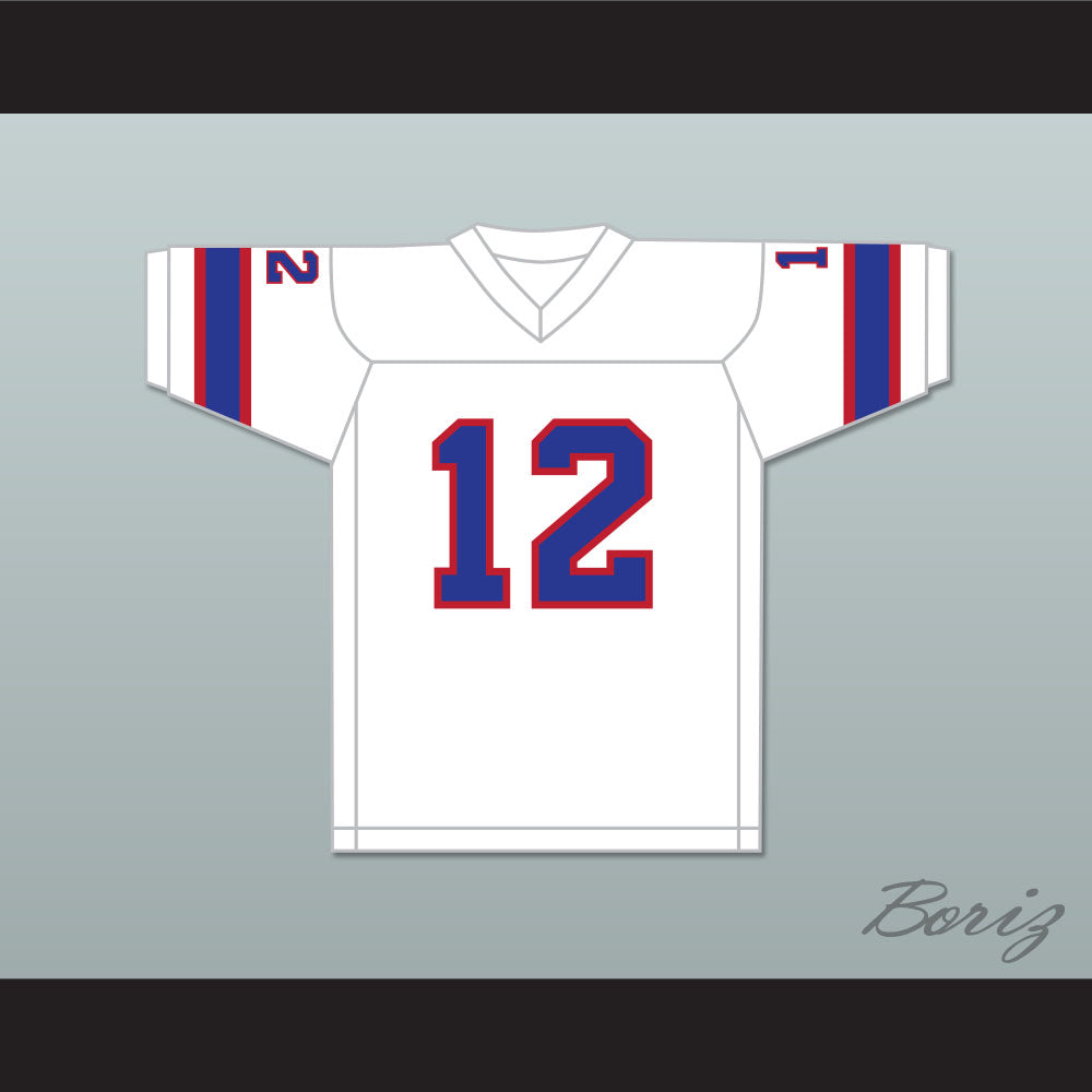 1974 WFL Bob Davis 12 Florida Blazers Home Football Jersey
