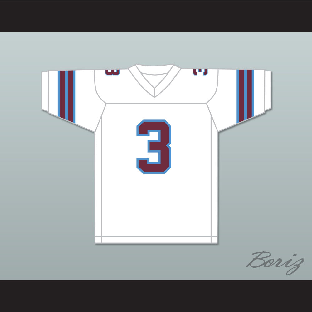 1983-84 USFL Bobby Hebert 3 Michigan Panthers Home Football Jersey