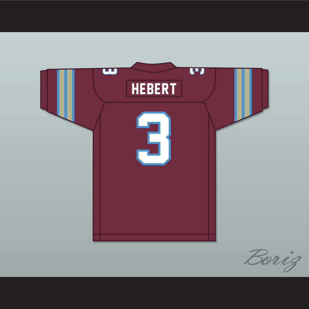 1983-84 USFL Bobby Hebert 3 Michigan Panthers Road Football Jersey