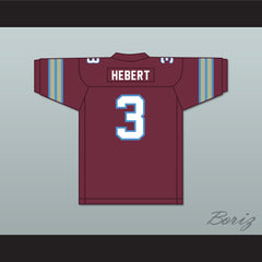 1983-84 USFL Bobby Hebert 3 Michigan Panthers Road Football Jersey