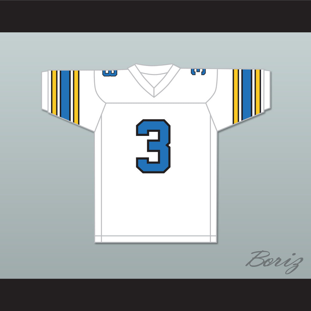 1985 USFL Bobby Hebert 3 Oakland Invaders Home Football Jersey