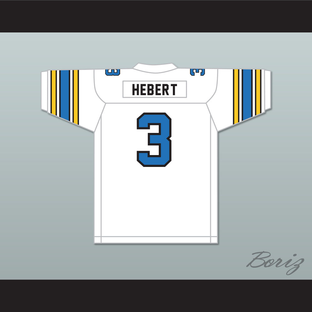 1985 USFL Bobby Hebert 3 Oakland Invaders Home Football Jersey