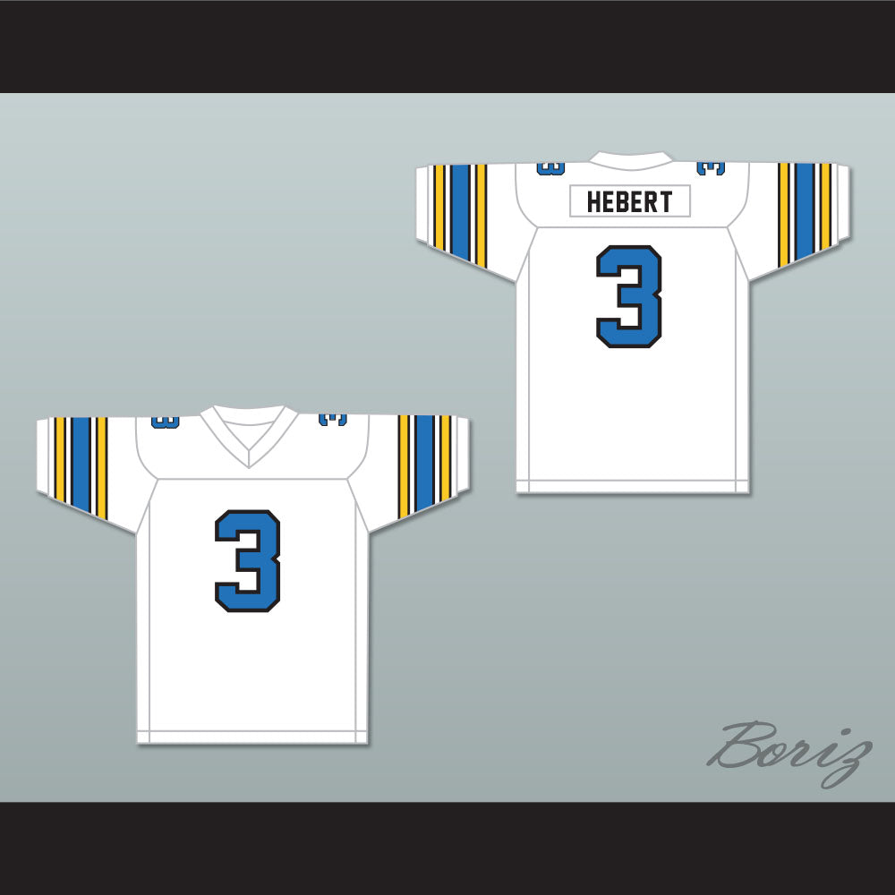 1985 USFL Bobby Hebert 3 Oakland Invaders Home Football Jersey