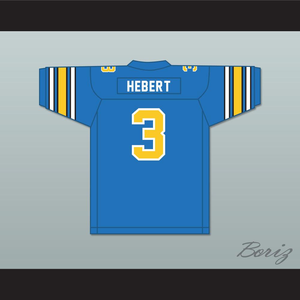 1985 USFL Bobby Hebert 3 Oakland Invaders Road Football Jersey