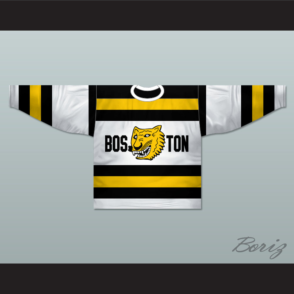 1929-31 C-AHL Boston Tigers White Hockey Jersey