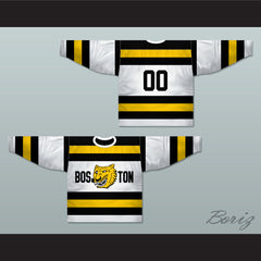 1929-31 C-AHL Boston Tigers White Hockey Jersey