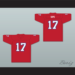 1984 USFL Brian Sipe 17 New Jersey Generals Road Football Jersey