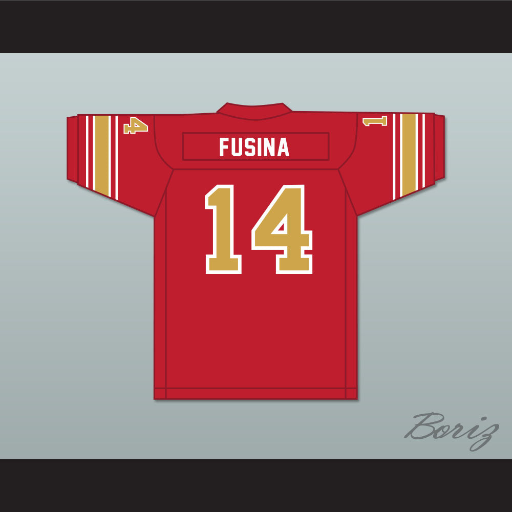 1984 USFL Chuck Fusina 14 Philadelphia Stars Road Football Jersey
