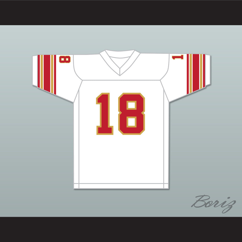 1984 USFL Cliff Stoudt 18 Birmingham Stallions Home Football Jersey