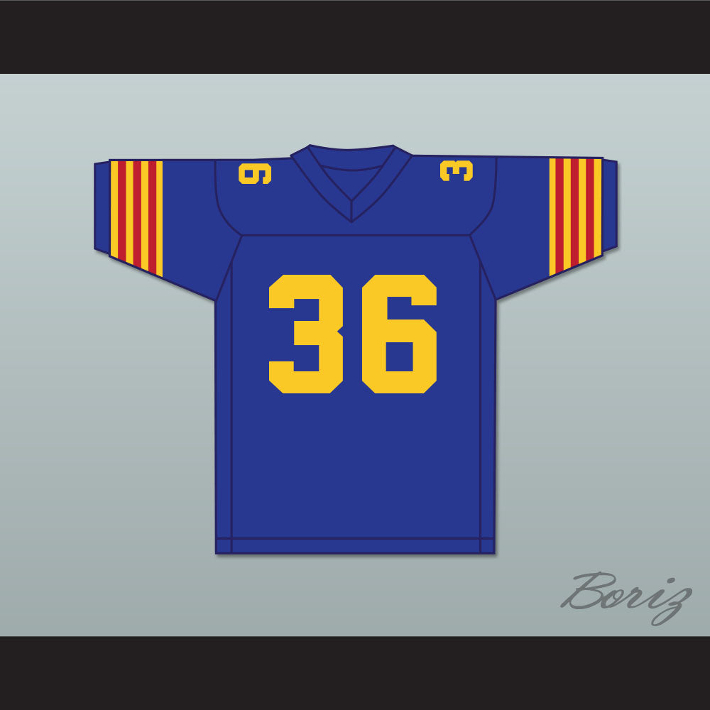 1983 USFL Darryl Clark 36 Arizona Wranglers Road Football Jersey