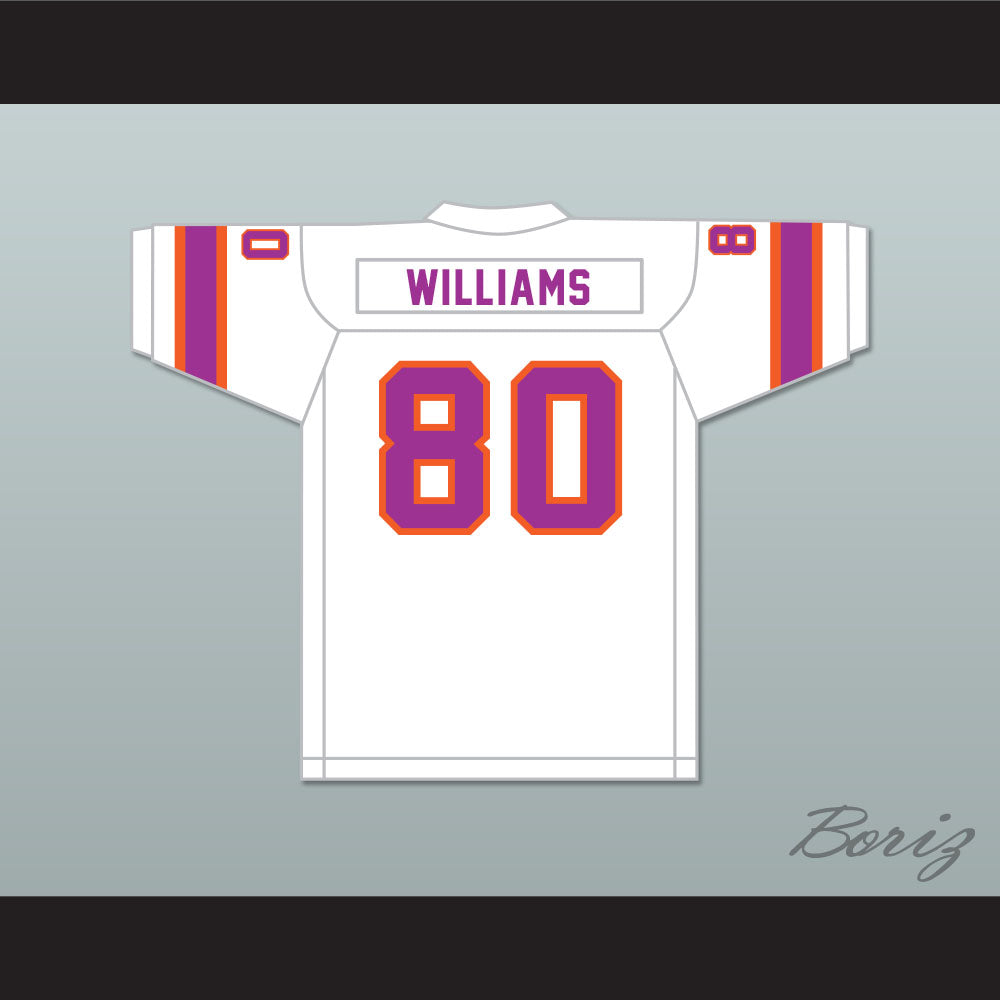 1974-75 WFL Dave Williams 80 Southern California Sun Home Football Jersey