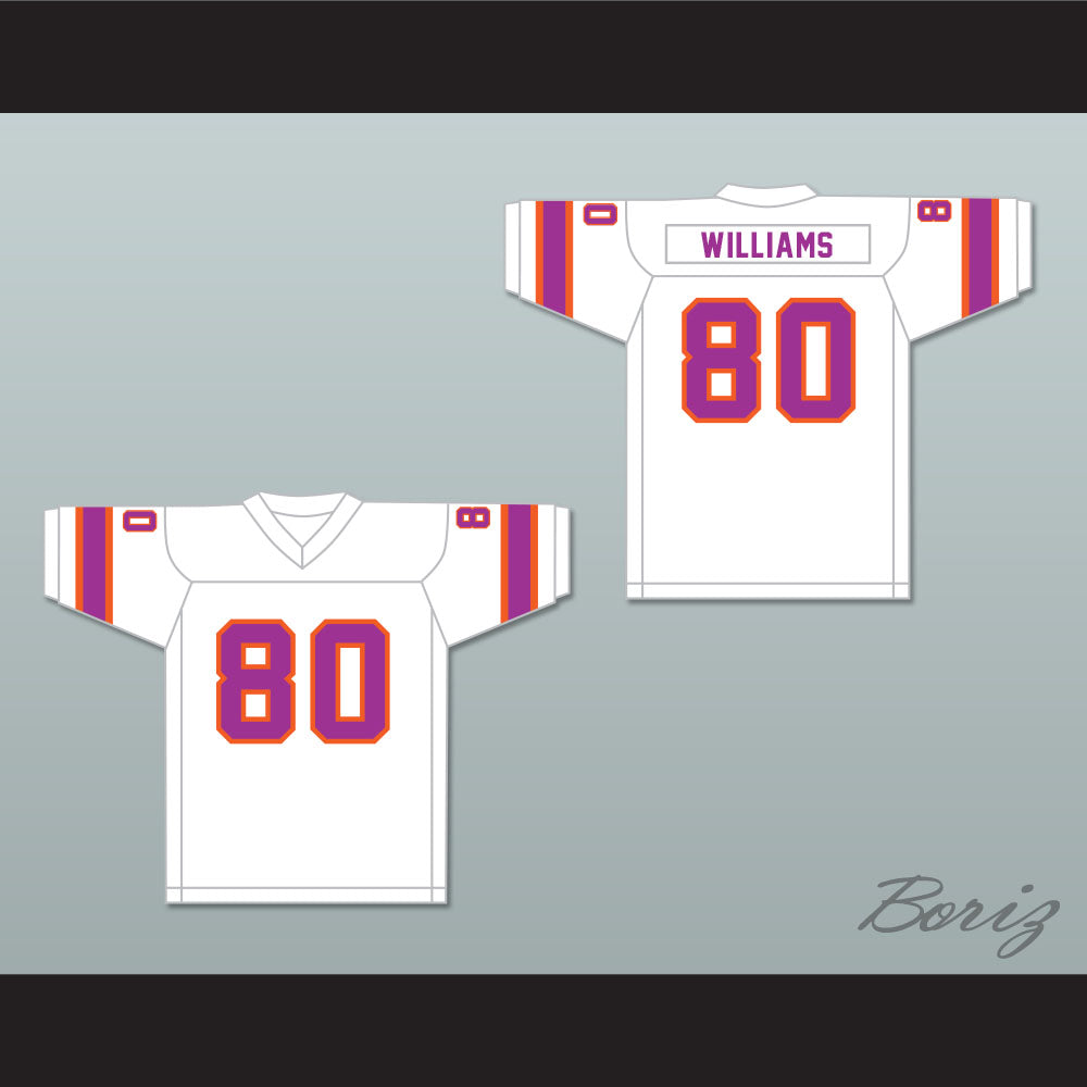 1974-75 WFL Dave Williams 80 Southern California Sun Home Football Jersey