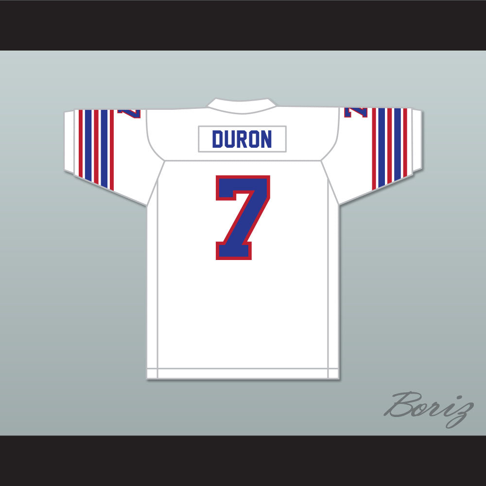 1975 WFL Denny Duron 7 Birmingham Vulcans Home Football Jersey