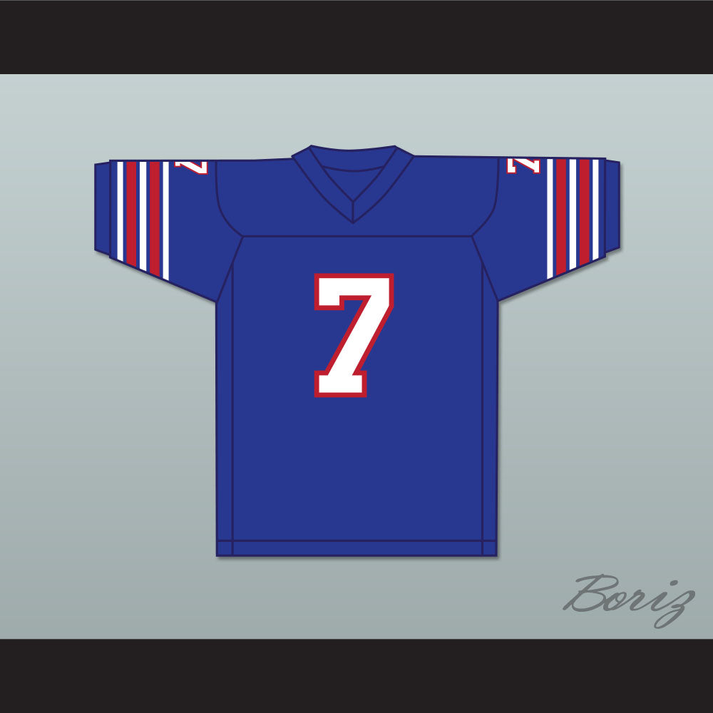 1975 WFL Denny Duron 7 Birmingham Vulcans Road Football Jersey