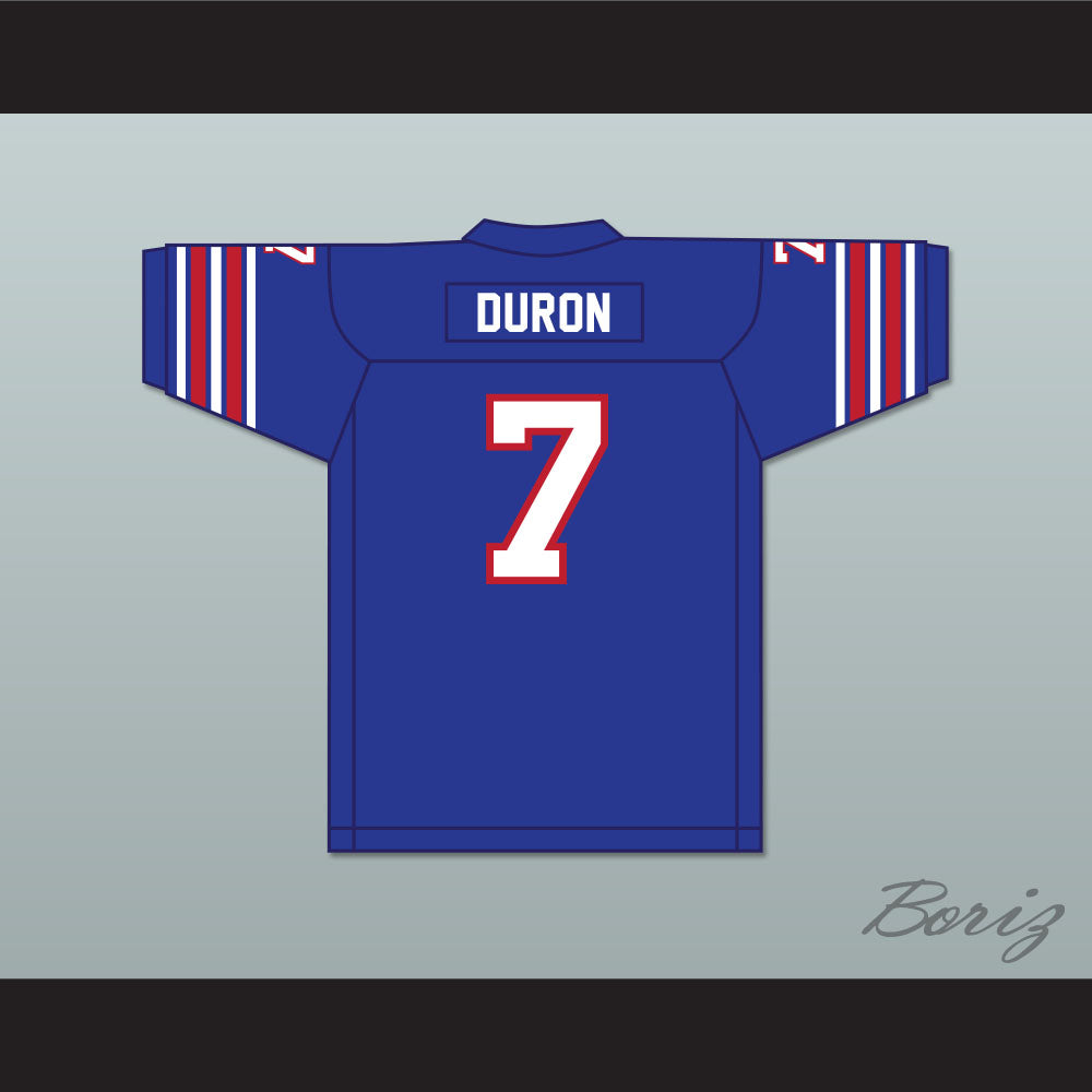 1975 WFL Denny Duron 7 Birmingham Vulcans Road Football Jersey