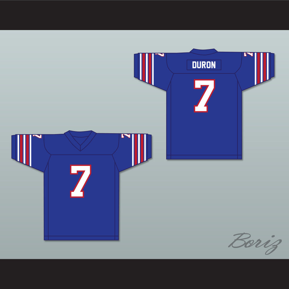 1975 WFL Denny Duron 7 Birmingham Vulcans Road Football Jersey