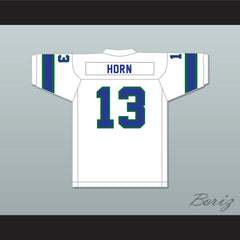 1975 WFL Don Horn 13 Portland Thunder Home Football Jersey with Patch